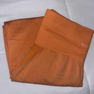 NVGTN Orange Contour Leggings